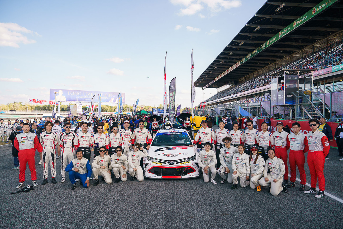 TOYOTA GAZOO Racing Thailand เจ้าแห่งมาราธอน แชมป์ 25 ชั่วโมง “IDEMITSU SUPER ENDURANCE THAILAND 2024" ฉลองชัยส่งท้ายปี 2024