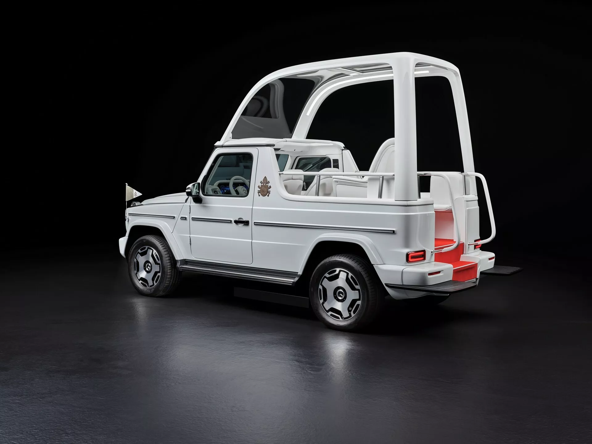 Mercedes-Benz G-Class EV Popemobile