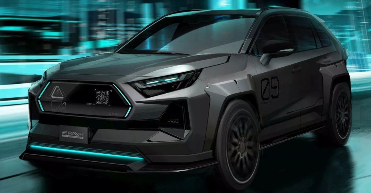 เตรียมอวดโฉม Toyota RAV4 Dark Side Performance Concept ที่งาน Tokyo Auto Salon