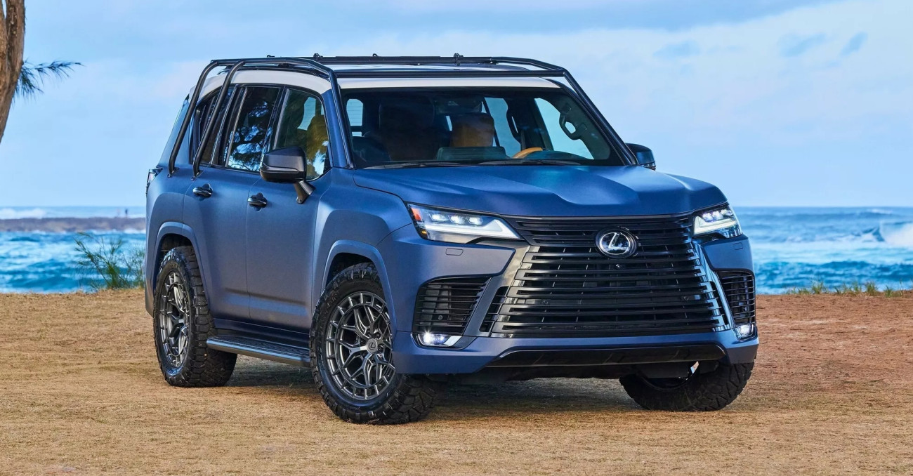 Lexus LX Surf Concept รถ SUV สายกิจกรรมชิลทะเล