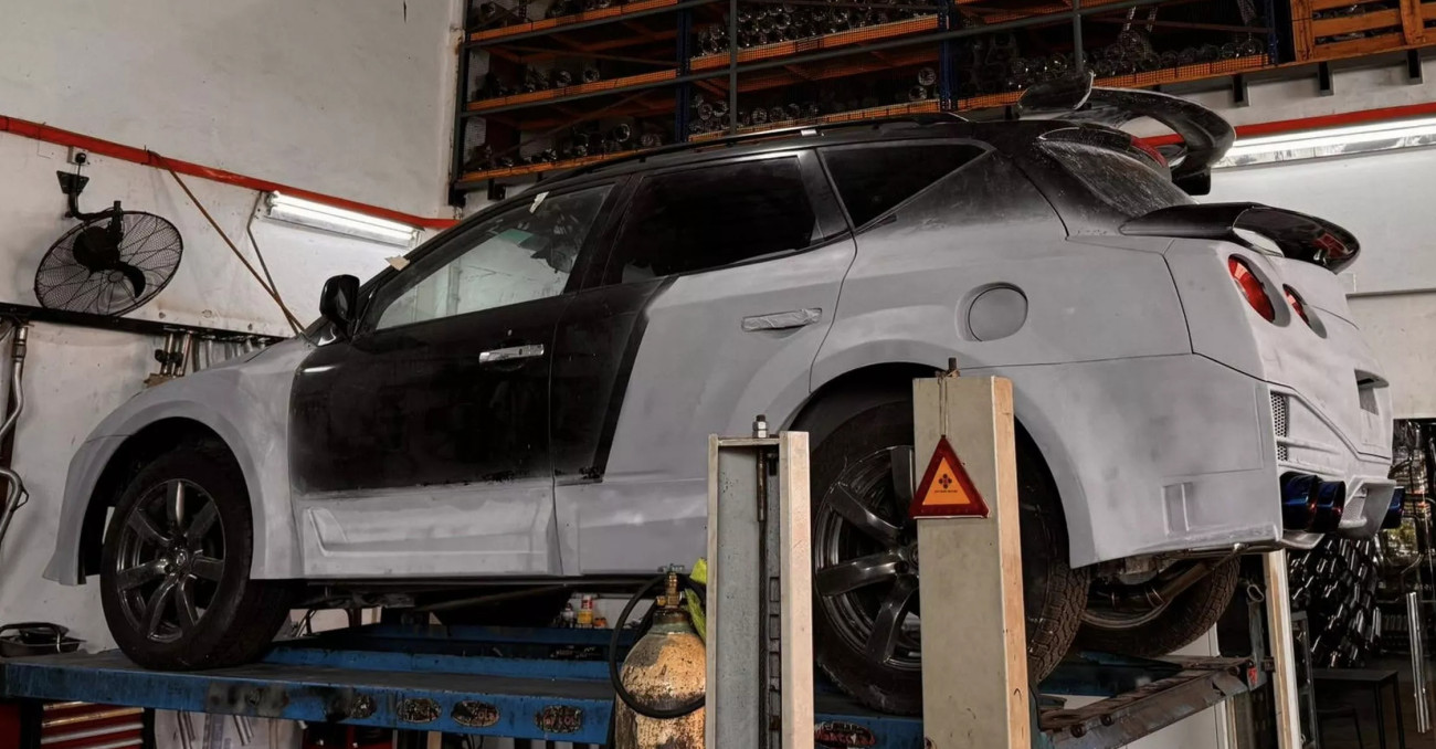 Nissan Murano แปลงโฉมเป็น GT-R R35 ในร่าง SUV