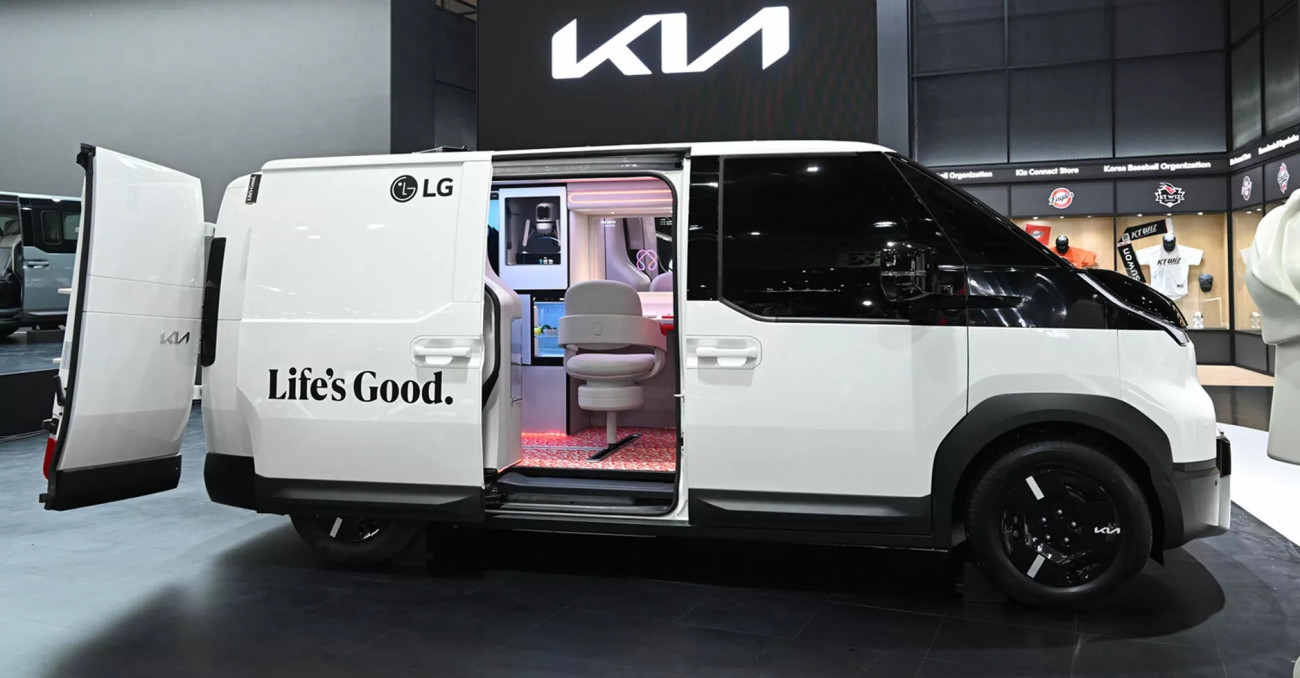 Kia PV5 Spielraum Concepts ตอบโจทย์การใช้ชีวิตแบบ Vanlife
