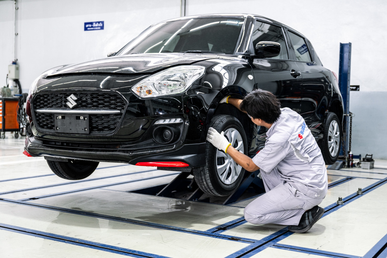 SUZUKI เปิดศูนย์ซ่อมตัวถังและสีมาตรฐานเพิ่ม 3 แห่ง ตั้งเป้าขยายครบ 50 แห่ง ในปี 2568