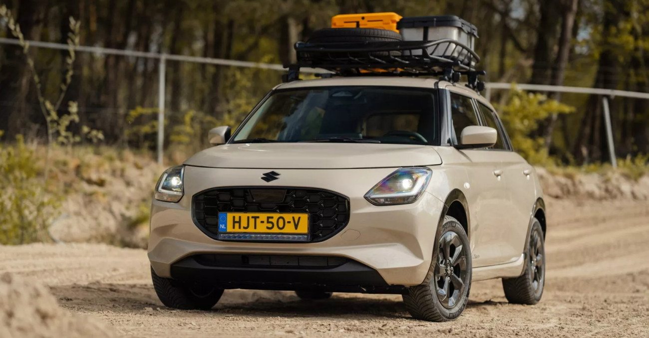 Suzuki Swift AWD รุ่นแต่งพิเศษ สายแคมป์
