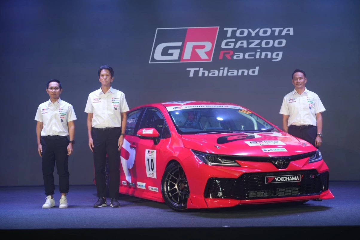 Toyota Gazoo Racing Thailand 2025 พร้อมระเบิดความมันส์ทั้ง 5 สนาม มุ่งสร้างสรรค์ยนตรกรรมที่ดียิ่งกว่า มุ่งขยายฐานคนรักรถ
