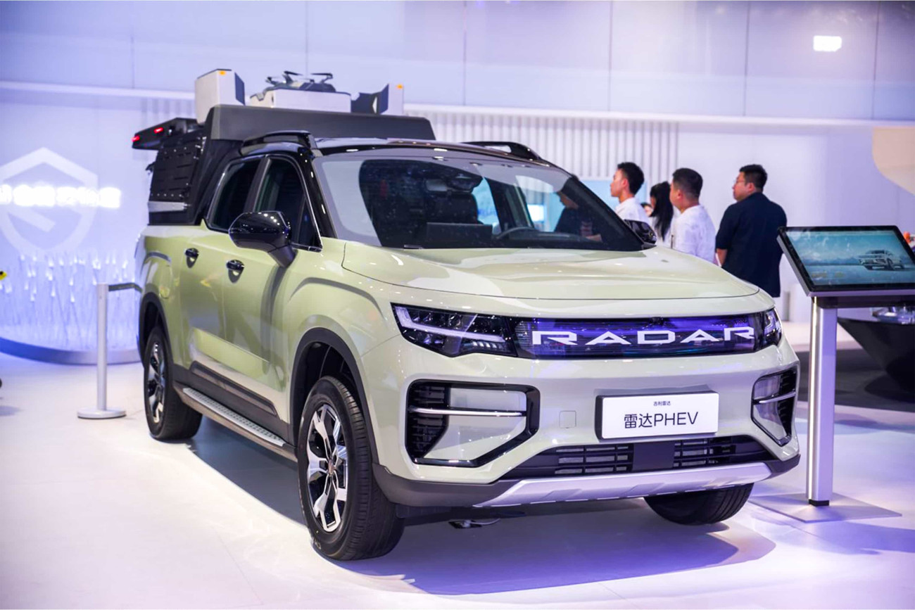 GEELY RIDDARA เผยโฉมรถกระบะไฮบริดที่งานเซี่ยงไฮ้ ออโต้โชว์ 2025