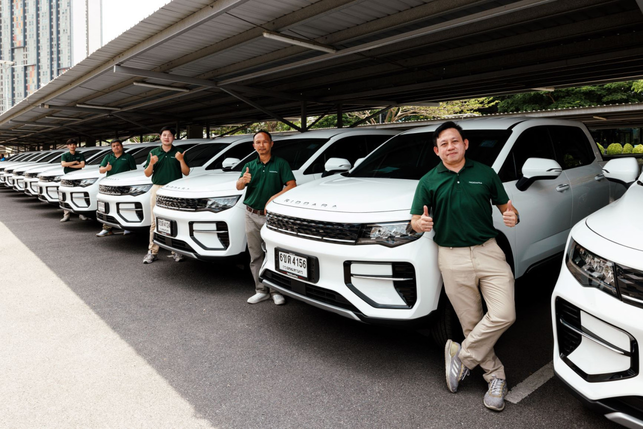 GEELY RIDDARA ส่งรถกระบะไฟฟ้า RIDDARA RD6 เจาะกลุ่มลูกค้าองค์กร  หนุนเป้าหมายด้านพลังงานและความยั่งยืนของภาคธุรกิจไทย