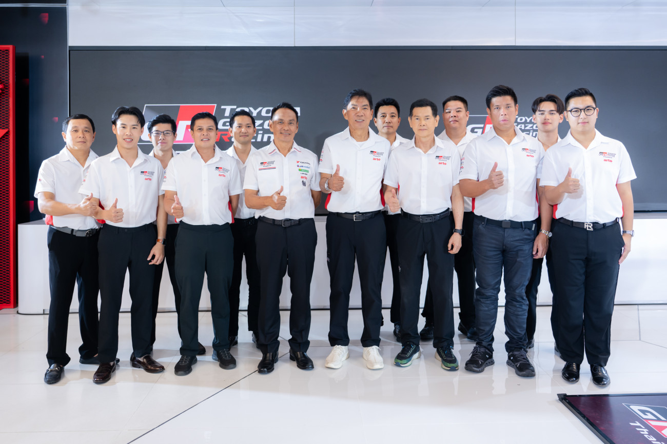 TOYOTA GAZOO Racing Thailand ประกาศแผนกลยุทธ์ปี 2025 มุ่งคว้าแชมป์เต็มรูปแบบ ตอกย้ำความเป็นผู้นำมอเตอร์สปอร์ตของไทย
