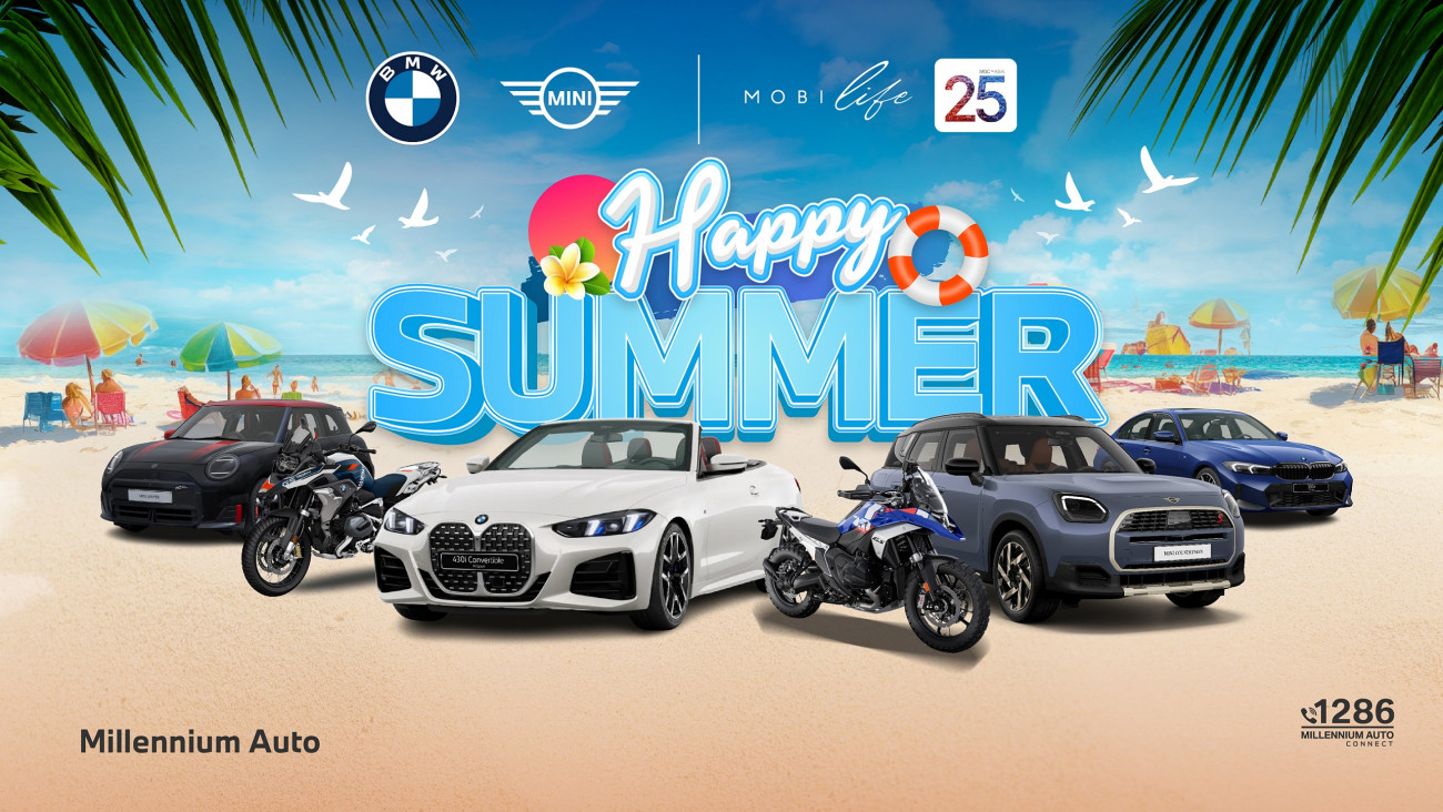 มิลเลนเนียม ออโต้ กรุ๊ป จัดแคมเปญคลายร้อน ‘Happy Summer’ จัดหนักทุกข้อเสนอ ฟรีดาวน์ ดอกเบี้ย 0% พร้อมสิทธิพิเศษ จากรถเช่า SIXT และ MOBILIFE