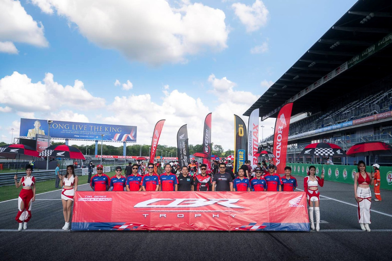 ฮอนด้าบิ๊กไบค์ พาสายสปอร์ตมันส์ท้าฝน! ใน ‘TRACK XPERIENCE 2025’ พร้อมประเดิม ‘CBR Trophy’ ศึกแรกแห่งปี