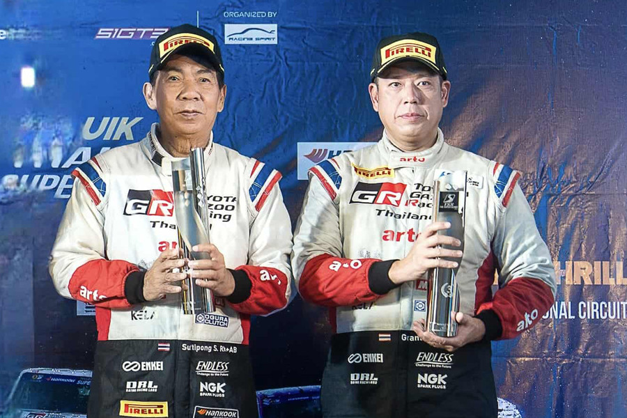 TOYOTA GAZOO Racing Thailand ฝ่าทุกความท้าทายคว้าชัยสนาม TSS 2025 และ RAAT Thailand Rally 2025