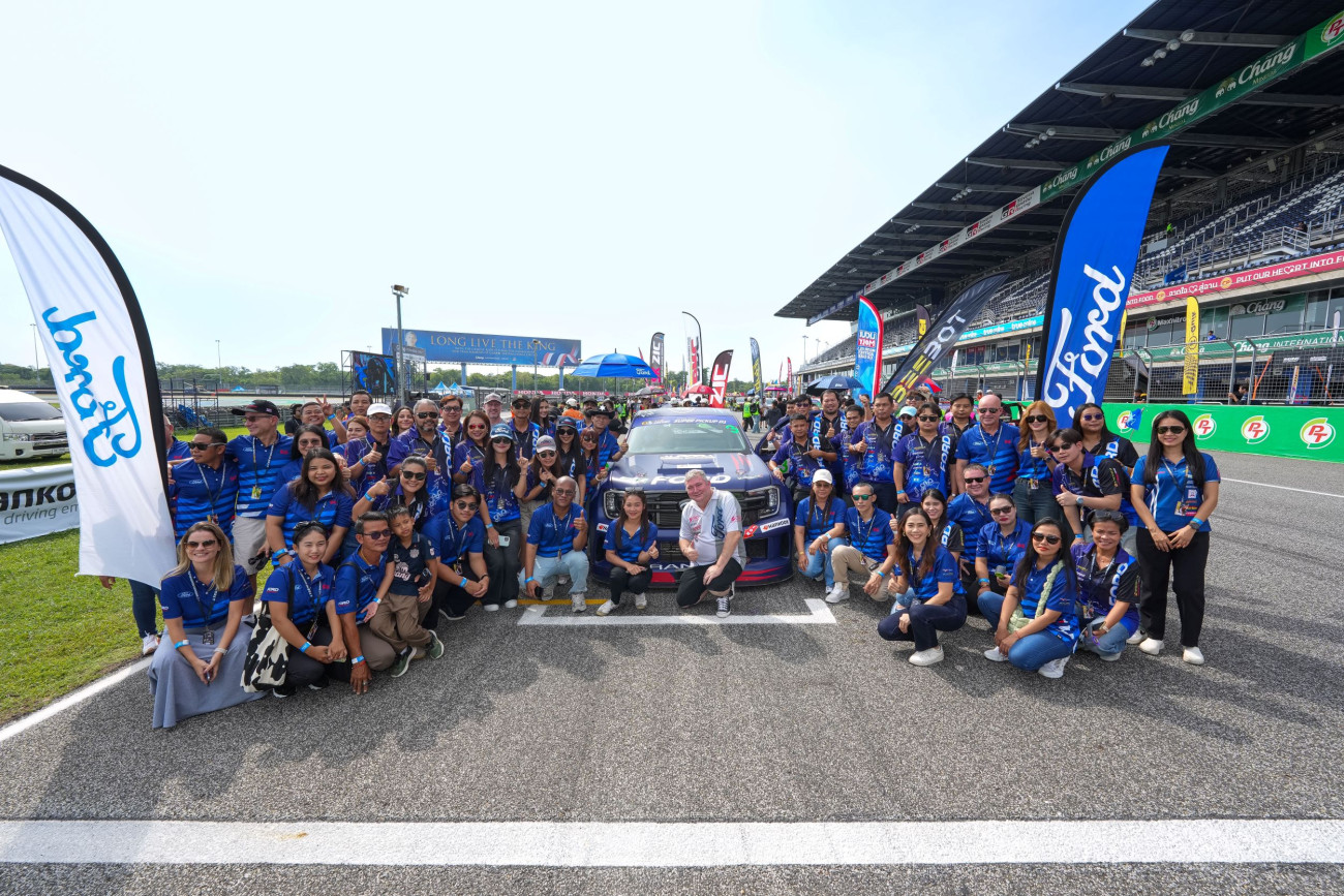 ฟอร์ด เรนเจอร์ หมายเลข 3 คว้า 3 รางวัล รับฤดูกาลใหม่ของไทยแลนด์ ซูเปอร์ ซีรี่ส์ 2025