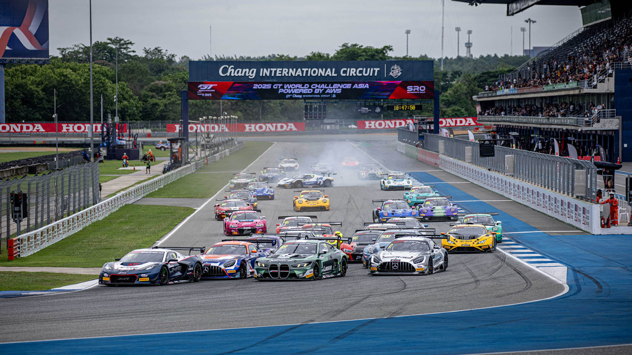 ปิดฉากประทับใจ! GT World Challenge Asia 2025 สนามประเทศไทย ชูเสน่ห์อีสานใต้ “กันตรึมซิ่ง” สู่ซีรีส์ดวลความเร็วสุดลักชัวรีของโลก