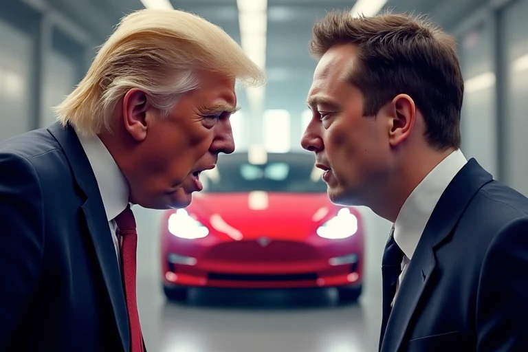เมื่อจืดจาง น้ำตาล ยังว่าขม...ประธานาธิบดี Donald Trump เตรียมขาย Tesla Model S หลังขัดแย้ง Elon Musk รุนแรงผ่านโซเชียล
