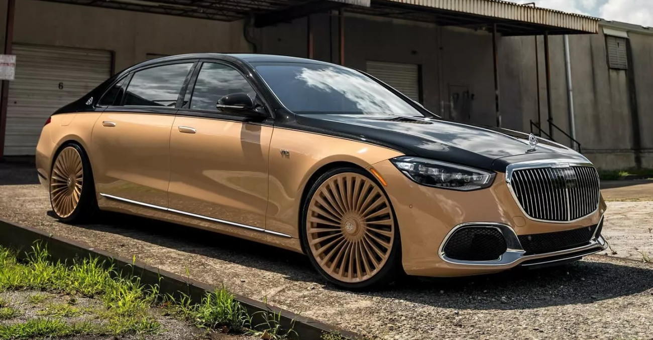 Maybach S680 Virgil Abloh สายแต่งล้อ 22 นิ้ว 