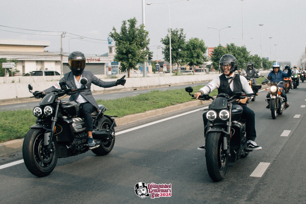 ไทรอัมพ์ มอเตอร์ไซเคิลส์ ฉลองความสำเร็จ DGR 2025 รวมพลังไรเดอร์ Team Triumph ทั่วโลกทำลายสถิติ ระดมทุนทะลุ 130,000 ดอลลาร์สหรัฐ