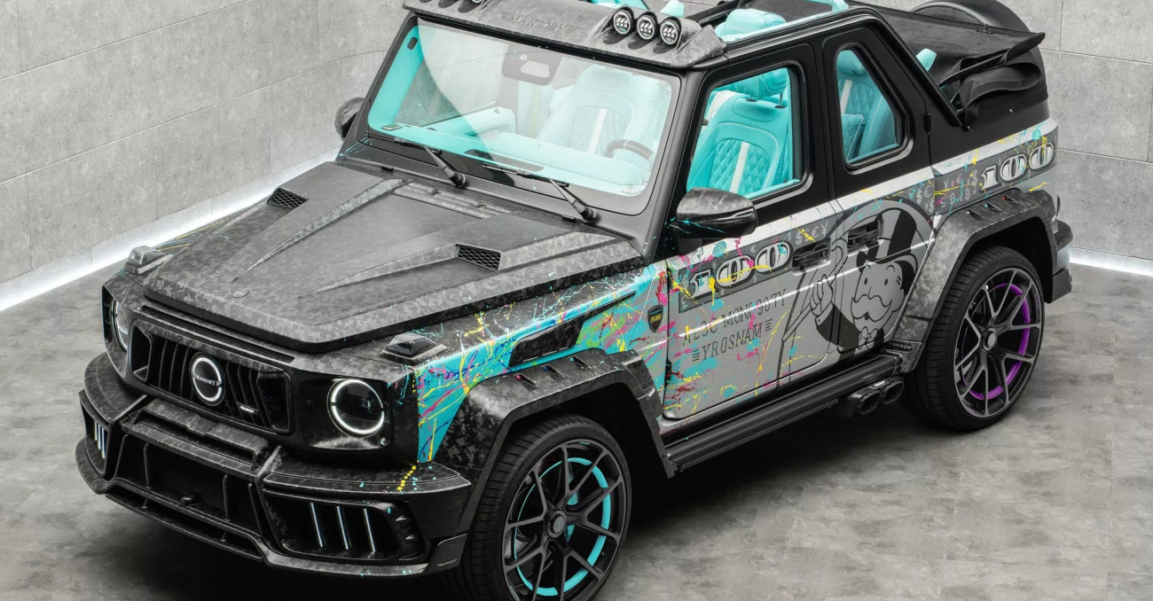 Mansory ร่วมมือ Alec Monopoly เปลี่ยน G-Wagen ให้เป็นงานศิลปะเคลื่อนที่