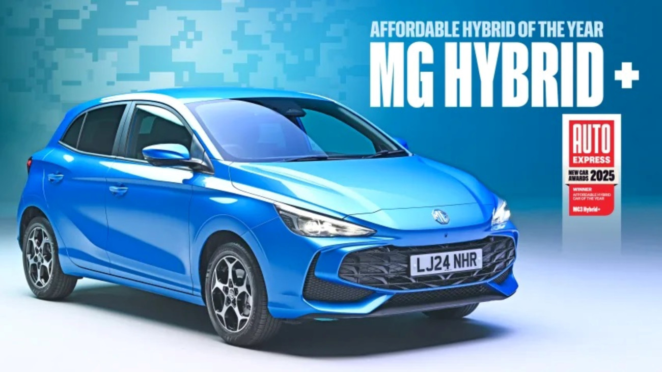 ALL NEW MG3 HYBRID+ คว้ารางวัล  “Affordable Hybrid Car of the Year 2025” สองปีซ้อนจากสื่ออังกฤษ  ด้วยสมรรถนะเหนือชั้น ราคาคุ้มค่า และประหยัดน้ำมัน