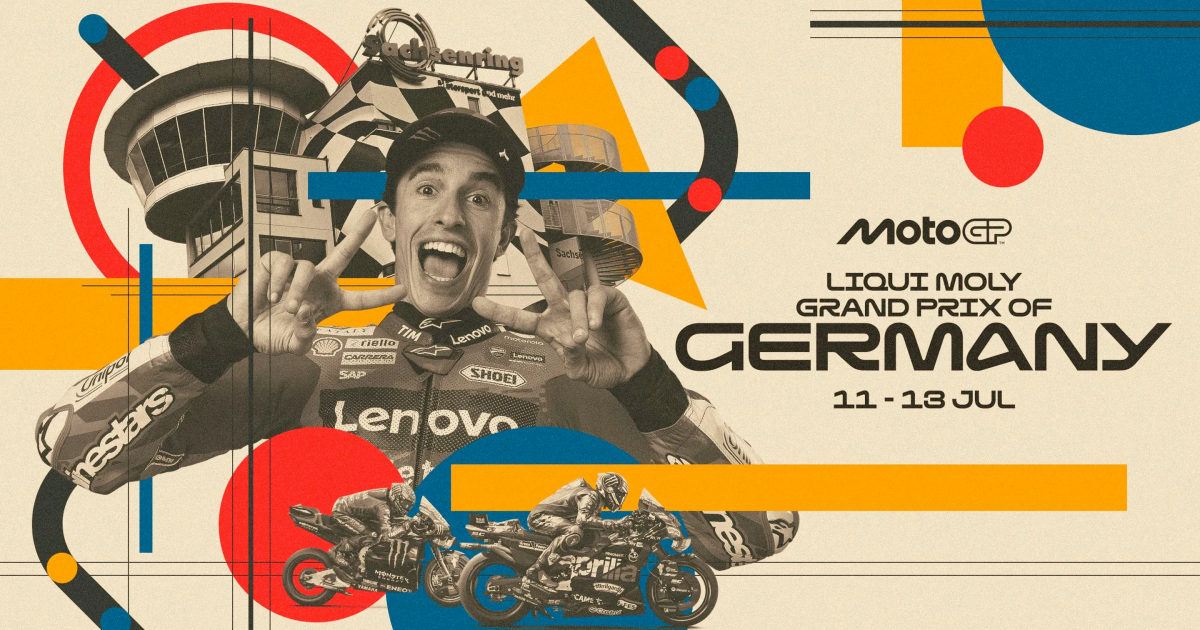 MotoGP สนามครึ่งทางปี 2025 ตามหานักบิดที่เร็วกว่า Marquez พร้อมจัดเต็มกันในสนาม 11 ที่เยอรมนี