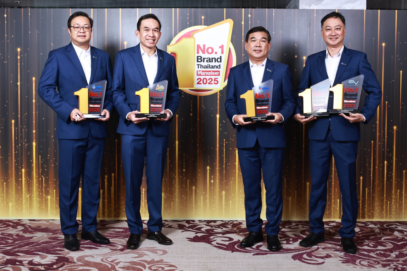 OR ครองใจผู้บริโภค คว้า 5 รางวัล Marketeer No.1 Brand Thailand 2025 สะท้อนความเชื่อมั่นต่อแบรนด์ไทยที่เติบโตอย่างยั่งยืน