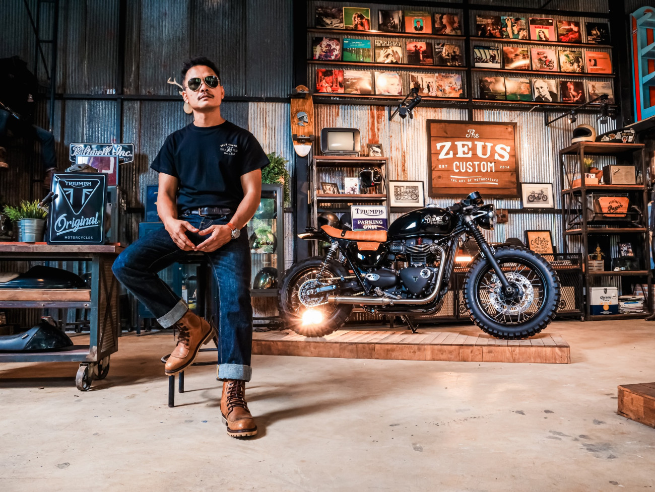 เผยโฉมผลงานคัสตอม “Art of Motorcycles” ไทรอัมพ์ Bonneville T100 โดย ZEUS Custom  ตัวแทนประเทศไทย ร่วมประชันฝีมือสำนักแต่งระดับท็อปทั่วโลก