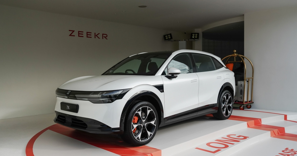 ZEEKR 7X รถไฟฟ้าใหม่ตัวแรง สุดหรู ออพชั่นจัดเต็ม คาดราคาเริ่มต้นไม่เกิน 1.7 ล้านบาท