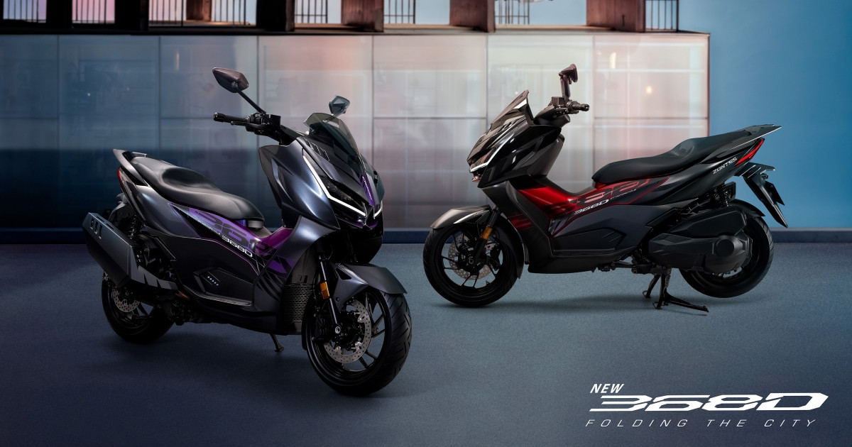 มอเตอร์ไซค์ใหม่ ZONTES 368D รถสกู๊ตเตอร์พิกัด 368 ซีซี ราคาเปิดตัวเพียง 139,900 บาท