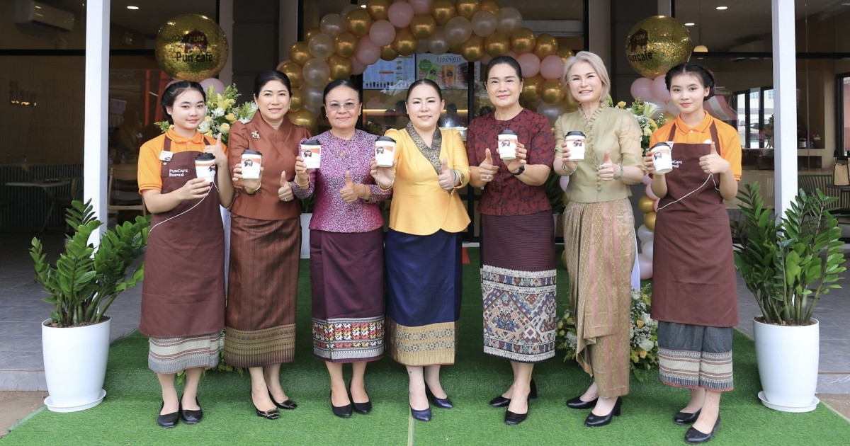 พันธุ์ไทย เดินหน้าขยายตลาด สปป.ลาว ผุด ปันคาเฟ่ สาขาใหม่ ดันยอดขายโต 2 เท่า ตั้งเป้าเปิดอีก 4 สาขาในปีนี้