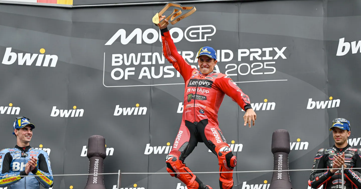 Marc เก็บชัยชนะแรกที่ Red Bull Ring ฉลองครึ่งหลังฤดูกาล MotoGP 2025 สนามที่ 13 ในออสเตรีย