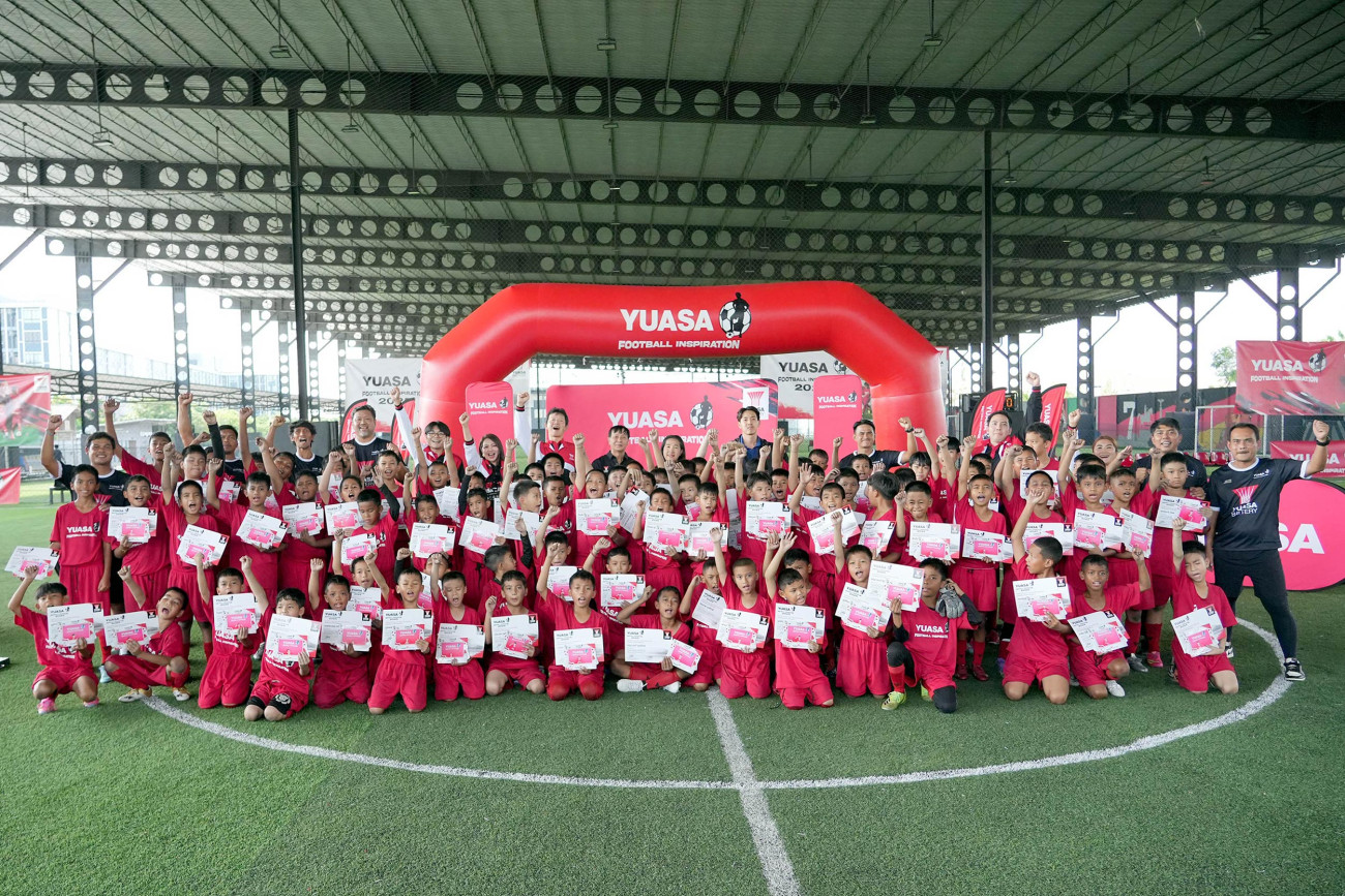 ยัวซ่าแบตเตอรี่ จุดประกายเยาวชนไทยก้าวสู่วงการลูกหนัง! สานต่อโครงการ "YUASA FOOTBALL INSPIRATION 2025" ต่อเนื่องเป็นปีที่ 3