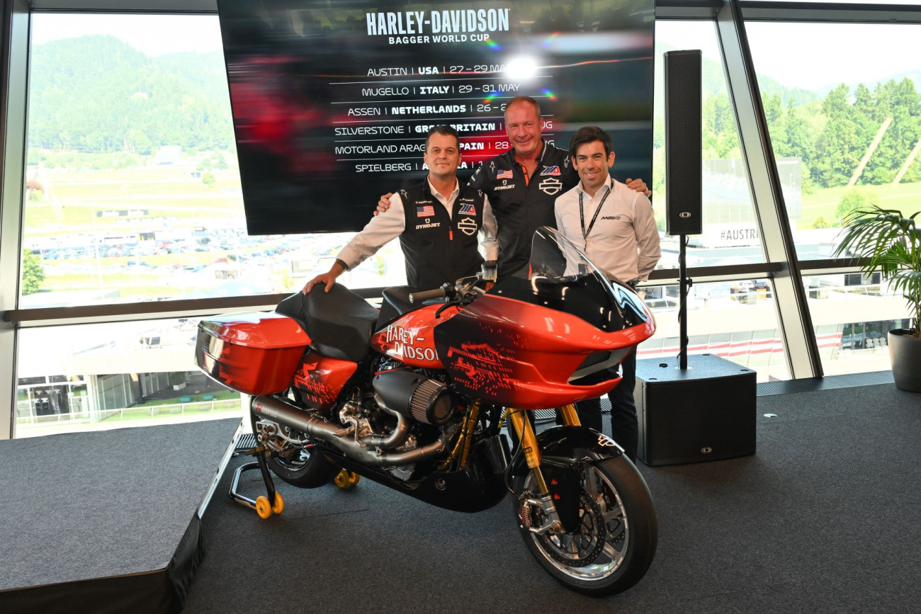 HARLEY-DAVIDSON® จับมือ โมโตจีพี เปิดตัว “HARLEY-DAVIDSON BAGGER WORLD CUP”  ศึกชิงแชมป์รถมอเตอร์ไซค์ประเภทแบ็กเกอร์ ครั้งแรกของโลก
