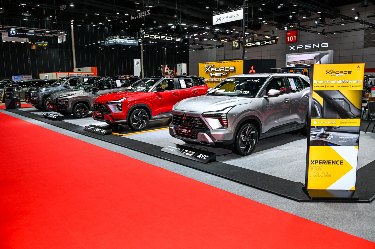 Mitsubishi ชวนสัมผัสประสบการณ์ ”Xperience the Force” พร้อมข้อเสนอดอกเบี้ยสุดพิเศษ ภายในงาน BIG MOTOR SALE 2025