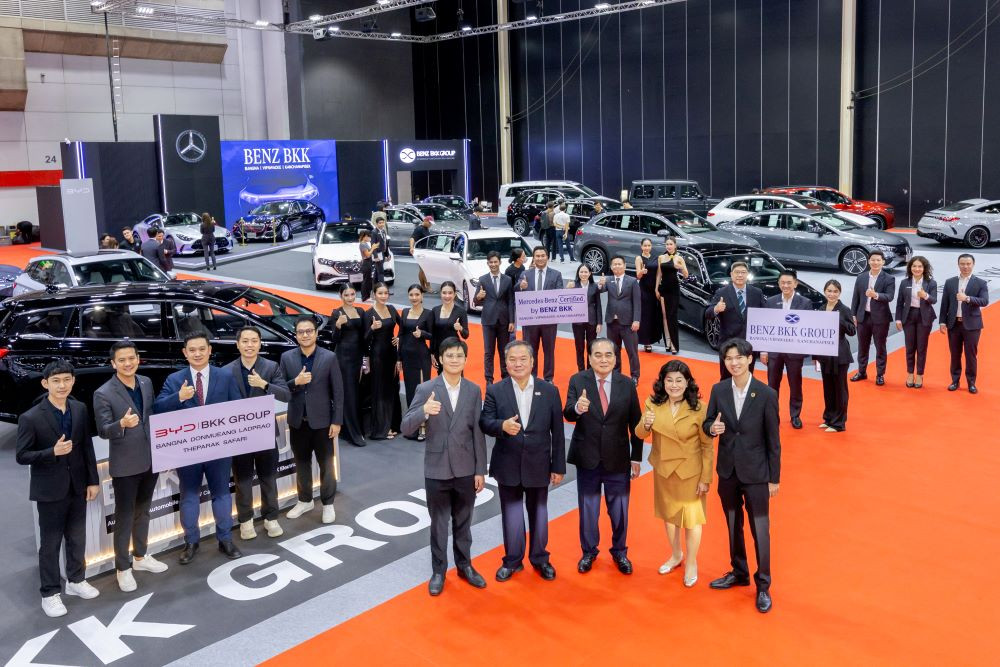 BKK Group ตอกย้ำผู้นำยานยนต์ระดับพรีเมียม  กวาด 3 โซนใหญ่ในงาน BIG MOTOR SALE 2025 โชว์ทัพยานยนต์หรู-ยานยนต์ไฟฟ้า เต็มไลน์อัป