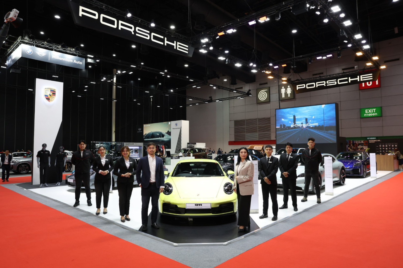 เอเอเอสฯ ยกโชว์รูมปอร์เช่บุก BIG MOTOR SALE 2025 มอบเอกสิทธิ์แห่งการครอบครองที่มีเฉพาะในงาน และยนตรกรรมพร้อมส่งมอบครบไลน์