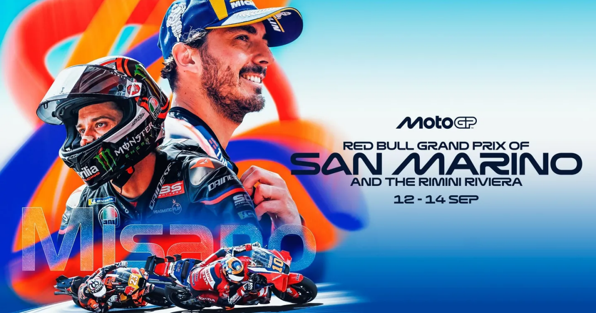 MotoGP 2025 ยังได้ลุ้นกันต่อ เพราะแชมป์สนามเปลี่ยนมือได้เสมอ เชียร์กันได้ในสนามที่ 16 ณ ซานมารีโน