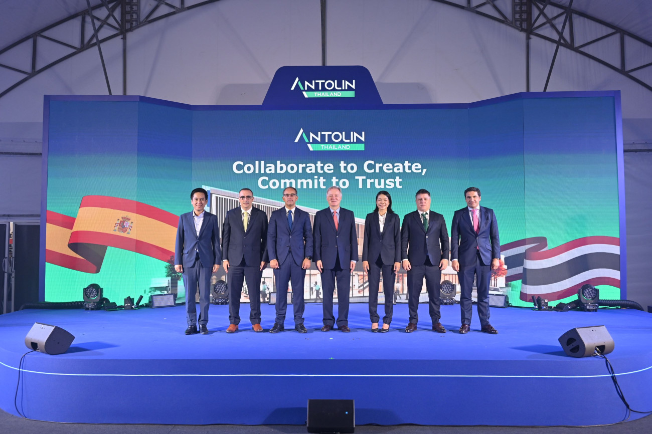 แอนโทลิน เปิดโรงงานส่วนประกอบและการออกแบบภายในห้องโดยสารรถยนต์ แห่งใหม่ในประเทศไทย
