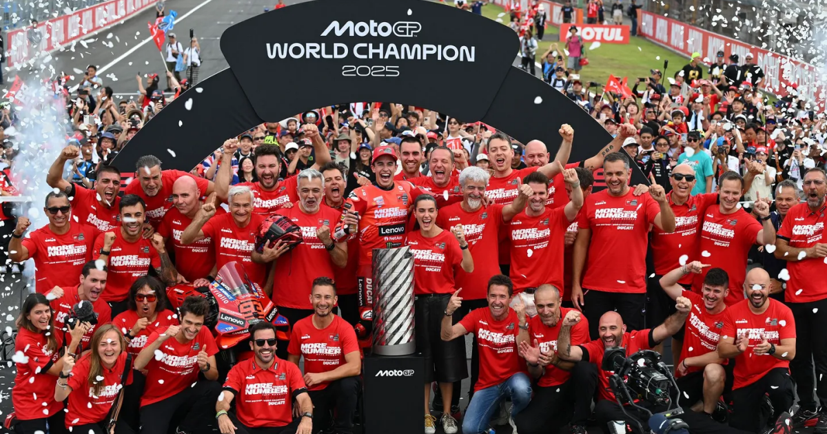 Pecco ซิวแชมป์ 2 วันซ้อน แต่ Marc คว้าแชมป์โลก ศึก MotoGP 2025 สนามที่ 17 ในญี่ปุ่น