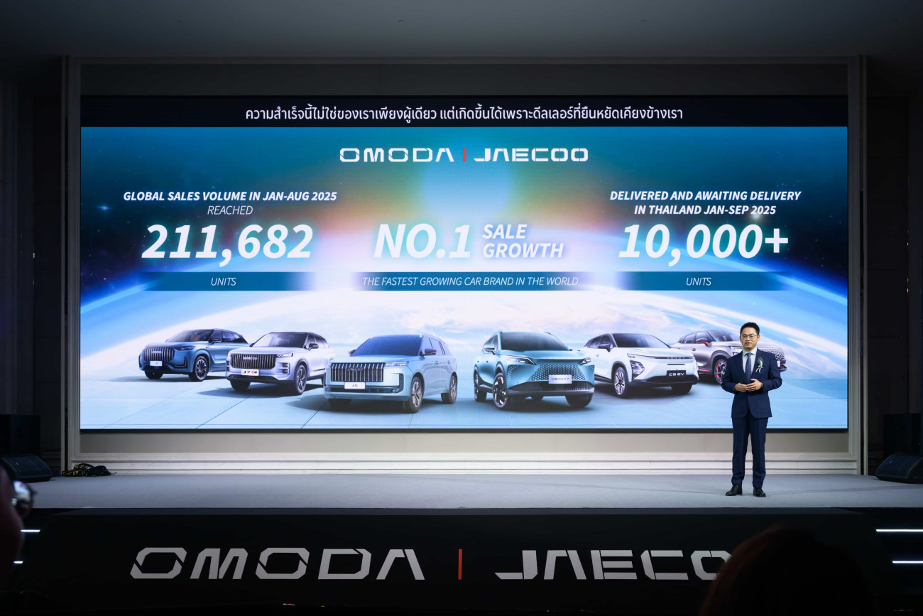 OMODA & JAECOO ฉลองความสำเร็จครบรอบ 1 ปี  พร้อมเปิดศักราชใหม่ในไทย มุ่งมั่นสร้างความมั่นใจบริการหลังการขาย