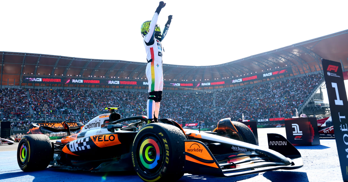 Lando เก็บชัยชนะ พร้อมพลิกขึ้นนำคะแนนสะสมลุ้นแชมป์โลก ศึกรถแข่ง F1 2025 สนามที่ 20 ในเม็กซิโก