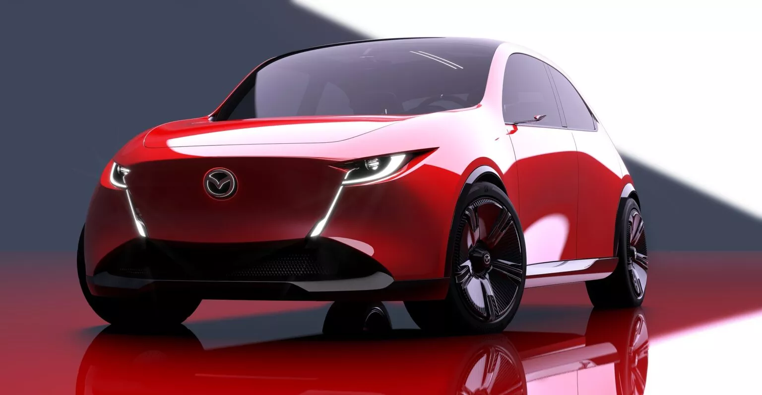 Mazda Vision X Compact ต้นแบบรถเมืองขนาดเล็ก ดีไซน์มินิมอลพร้อม AI อัจฉริยะที่เข้าใจอารมณ์คนขับ