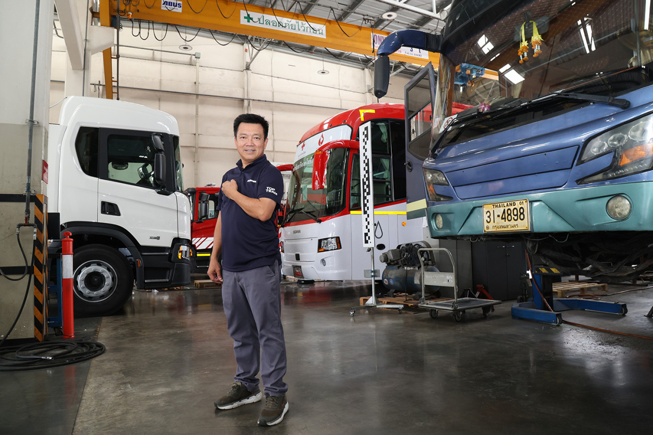 สแกนเนีย เผยหัวใจบริการหลังการขายระดับโลก พัฒนาทักษะทีมช่าง มาตรฐานเดียวกับบริษัทแม่จากสวีเดน พร้อมล่าสุดจัดการแข่งขัน Scania Top Team Thailand 2025