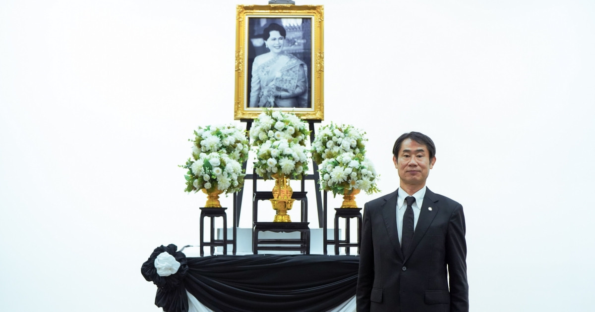 ตรีเพชรอีซูซุเซลส์ และกลุ่มตรีเพชร ร่วมถวายอาลัย “สมเด็จบรมราชชนนีพันปีหลวง”