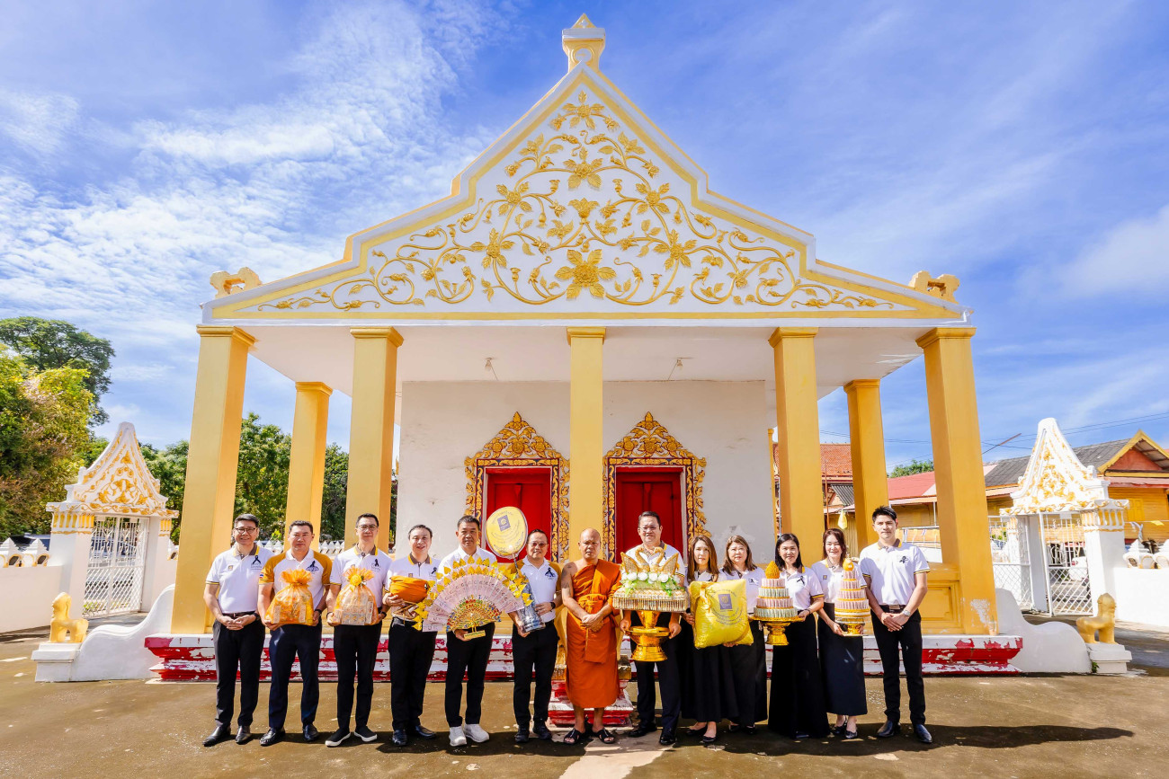 กรุงศรี ออโต้ ร่วมกับ สมาคมผู้ประกอบการรถยนต์ใช้แล้ว สืบสานงานทอดกฐินประจำปี 2568 ถวายปัจจัยกว่า 2.3 ล้านบาท  เพื่อสร้างกุฎิสงฆ์แห่งใหม่
