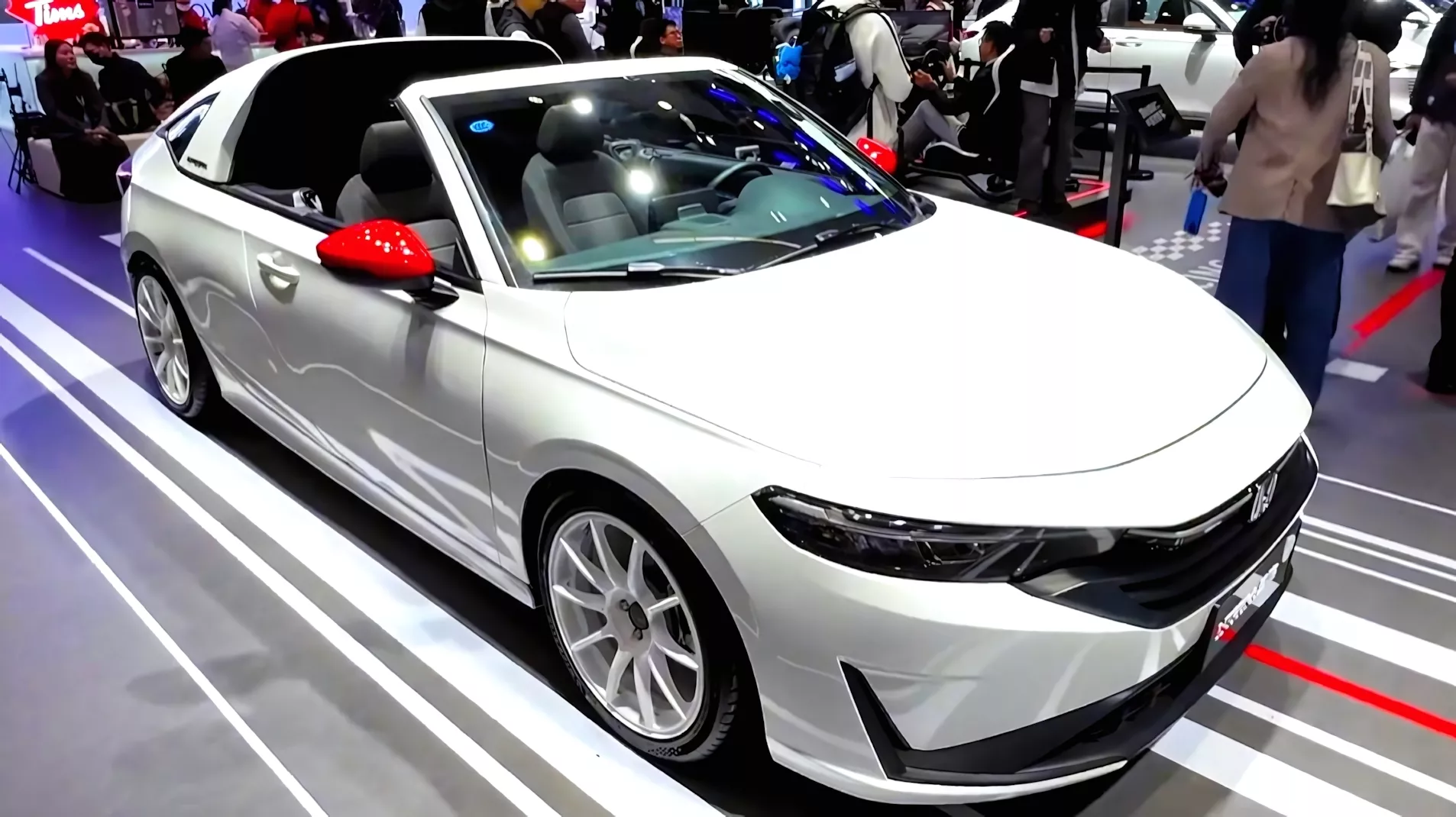 Honda Integra Targa คอนเซปต์ใหม่ กลิ่นอาย CR-X ยุค 90 ในสไตล์ทันสมัย
