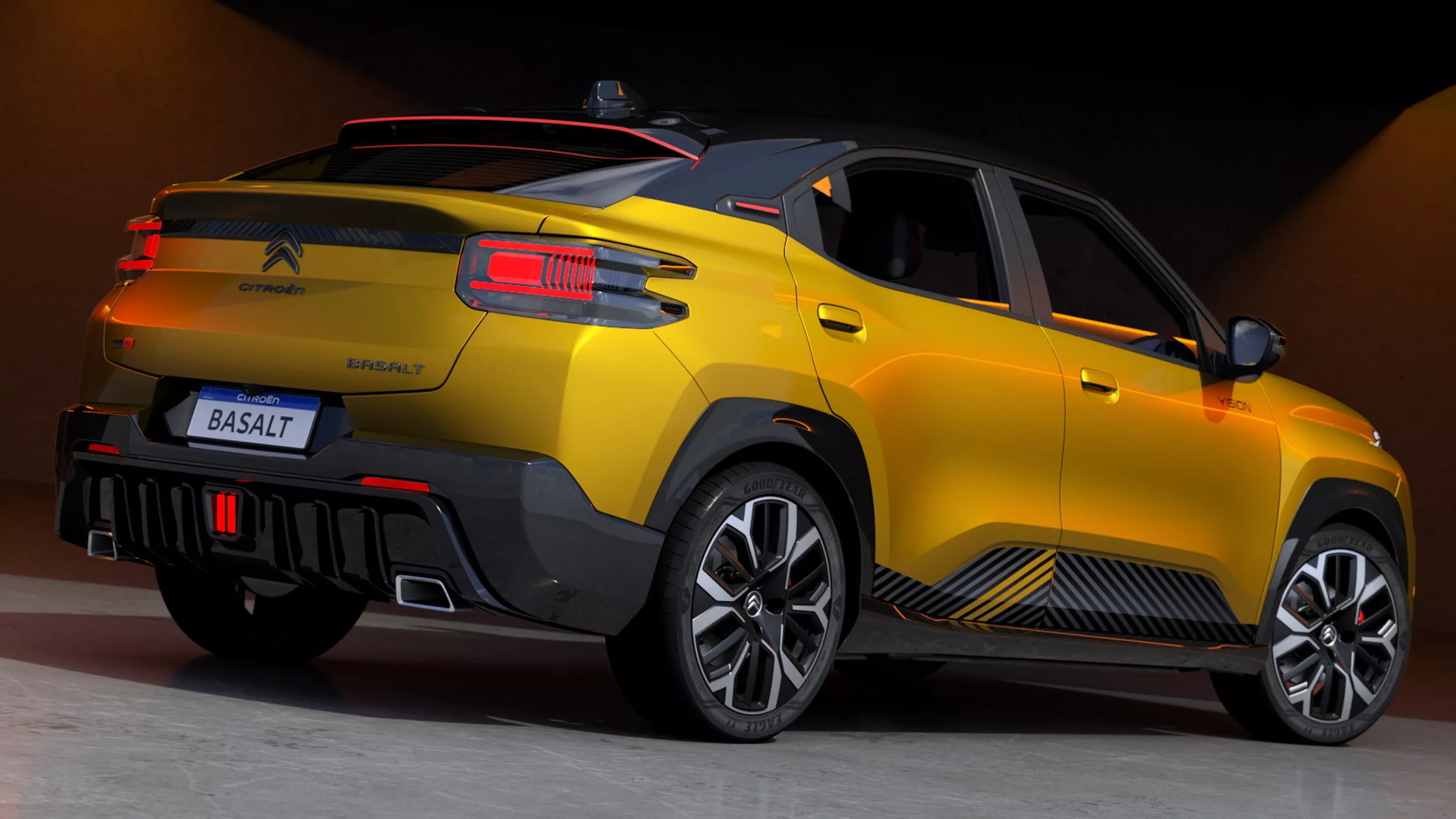 Citroen Basalt รุ่นแนวสปอร์ตต้นแบบ เผยโฉมเร็วแต่แรงแค่สายตา