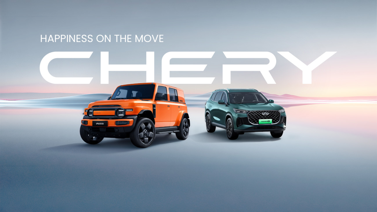 เชอรี ประเทศไทย ชวนสัมผัสประสบการณ์ความสุข พร้อมยกขบวนยานยนต์และ รถคอนเซ็ปต์ที่มอบความประทับใจทุกครั้งที่ขับขี่ ภายใต้แนวคิด  "Happiness On The Move" 