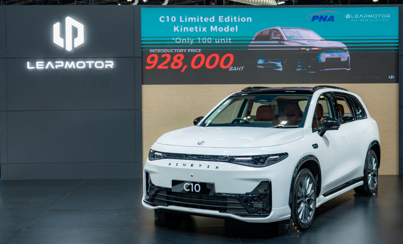 Leapmotor Thailand เปิดตัวรุ่นพิเศษ C10 Limited Edition Kinetix Model  ในราคา 928,000 บาท เพียง 100 คัน ที่งาน Motor Expo 2025