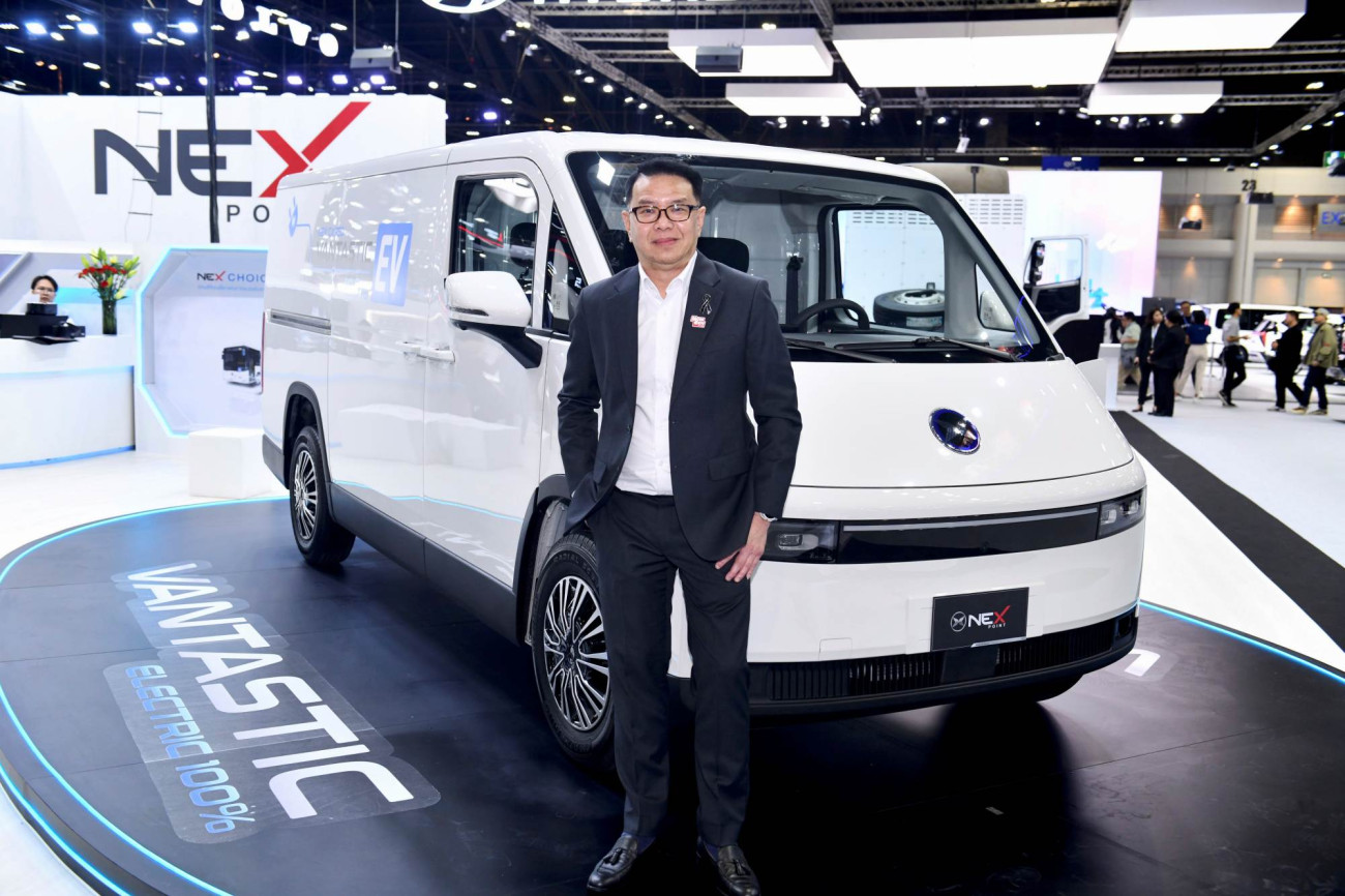 “NEX ชูนวัตกรรม 6-in-1 เปิดตัวรถตู้ไฟฟ้าต้นแบบ ‘NEX VANTASTIC’ ระยะทาง 333 กม. ราคาเริ่ม 1,059,000 บาท พร้อมโชว์ครั้งแรก Motor Expo 2025”
