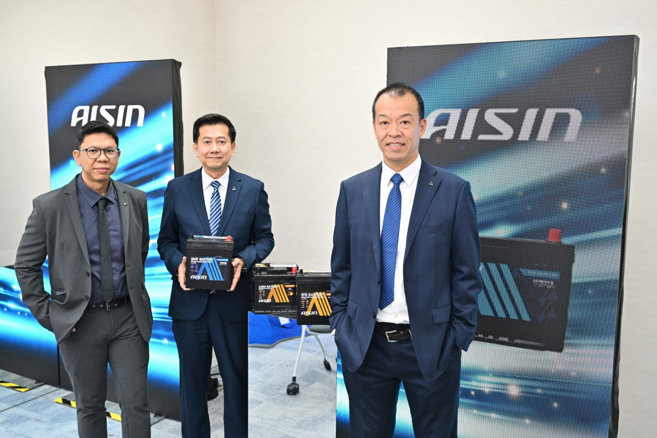 ไอชิน เอเซีย ส่ง 3 ขุมพลังแบตเตอรี่ขับเคลื่อนตลาดยานยนต์