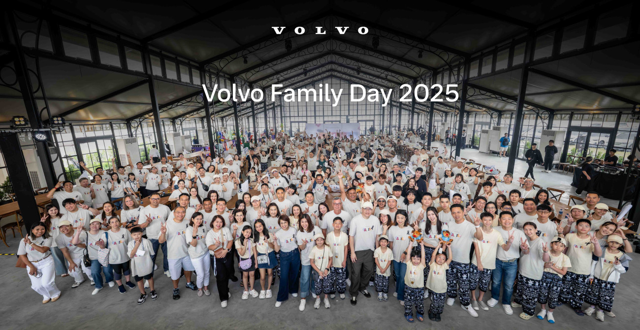 วอลโว่ จัดทริป Volvo Family Day 2025 พาครอบครัววอลโว่ร่วมสนุกกับกิจกรรมสุดม่วนจอย  พร้อมบรรยากาศม่วนใจตลอดทั้งทริป